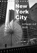 New York City Schwarz auf Weiß (Tischkalender 2019 DIN A5 hoch)