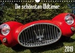 Die schönsten Oldtimer 2019 (Wandkalender 2019 DIN A4 quer)