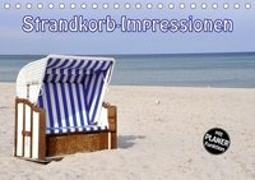 Strandkorb-Impressionen (Tischkalender 2019 DIN A5 quer)