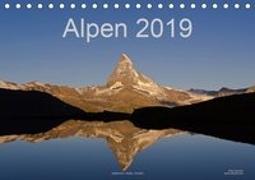 Alpen (Tischkalender 2019 DIN A5 quer)