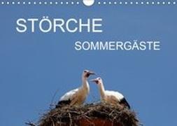 Störche - SommergästeAT-Version (Wandkalender 2019 DIN A4 quer)