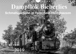 Dampflok Bieberlies in Herscheid-Hüinghausen (Wandkalender 2019 DIN A4 quer)