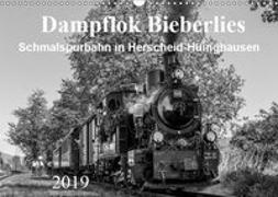 Dampflok Bieberlies in Herscheid-Hüinghausen (Wandkalender 2019 DIN A3 quer)