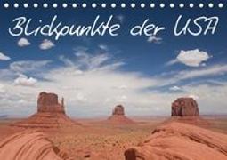 Blickpunkte der USA (Tischkalender 2019 DIN A5 quer)