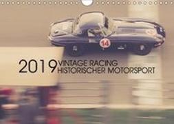 Vintage Racing, historischer Motorsport (Wandkalender 2019 DIN A4 quer)