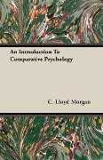 An Introduction to Comparative Psychology
