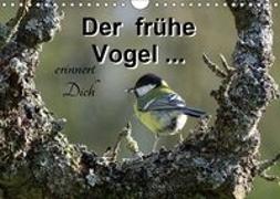 Der frühe Vogel ... erinnert Dich (Wandkalender 2019 DIN A4 quer)