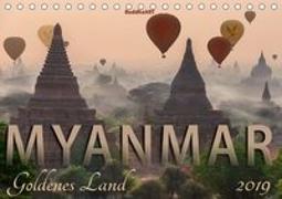 MYANMAR Goldenes Land (Tischkalender 2019 DIN A5 quer)