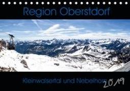 Region Oberstdorf - Kleinwalsertal und Nebelhorn (Tischkalender 2019 DIN A5 quer)