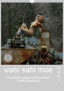 wabi sabi moe - hinreißend vergammelt erotisch - Akt/Bodypainting (Wandkalender 2019 DIN A4 hoch)