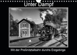 Unter Dampf - Mit der Preßnitztalbahn durchs Erzgebirge (Wandkalender 2019 DIN A4 quer)