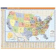 United States Counties Wallmap