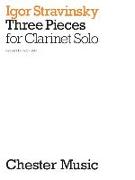 3 Pieces for Clarinet Solo