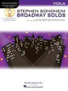 Stephen Sondheim - Broadway Solos: Viola