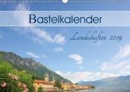 Bastelkalender Landschaften 2019 (Wandkalender 2019 DIN A3 quer)