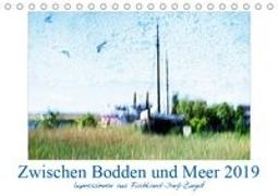 Zwischen Bodden und Meer (Tischkalender 2019 DIN A5 quer)