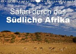 Safari durch das Südliche Afrika (Wandkalender 2019 DIN A4 quer)