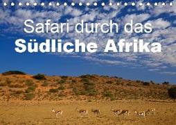 Safari durch das Südliche Afrika (Tischkalender 2019 DIN A5 quer)