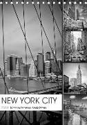 NEW YORK CITY Monochrome Ansichten (Tischkalender 2019 DIN A5 hoch)