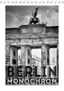 BERLIN in Monochrom (Tischkalender 2019 DIN A5 hoch)