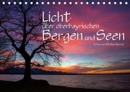 Licht über oberbayrischen Bergen und Seen (Tischkalender 2019 DIN A5 quer)