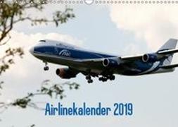 Airlinekalender 2019 (Wandkalender 2019 DIN A3 quer)