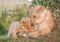 Emotional moments: Lovable lion cubs UK-Version (Wall Calendar 2019 DIN A4 Landscape)