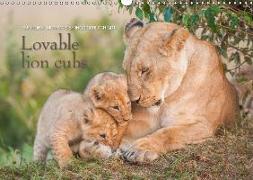 Emotional moments: Lovable lion cubs UK-Version (Wall Calendar 2019 DIN A3 Landscape)