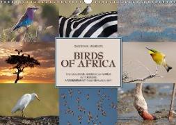 Emotional Moments: Birds of Africa UK-Version (Wall Calendar 2019 DIN A3 Landscape)