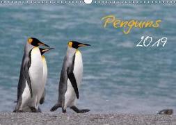 Penguins 2019 (Wall Calendar 2019 DIN A3 Landscape)