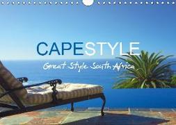 CAPESTYLE - Great Style South Africa UK-Version (Wall Calendar 2019 DIN A4 Landscape)