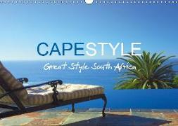 CAPESTYLE - Great Style South Africa UK-Version (Wall Calendar 2019 DIN A3 Landscape)