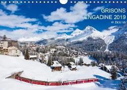 Grisons Engadine 2019 / UK-Version (Wall Calendar 2019 DIN A4 Landscape)