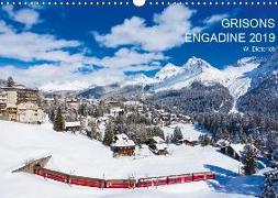 Grisons Engadine 2019 / UK-Version (Wall Calendar 2019 DIN A3 Landscape)