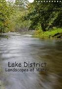 Lake District - Landscapes of Water / UK Version (Wall Calendar 2019 DIN A4 Portrait)