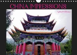 China Impressions/UK Version (Wall Calendar 2019 DIN A4 Landscape)