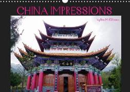 China Impressions/UK Version (Wall Calendar 2019 DIN A3 Landscape)