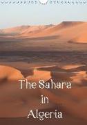The Sahara in Algeria / UK-Version (Wall Calendar 2019 DIN A4 Portrait)