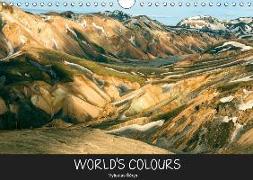 World's colours / UK-Version (Wall Calendar 2019 DIN A4 Landscape)