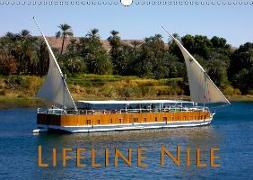 Lifeline Nile / UK Version (Wall Calendar 2019 DIN A3 Landscape)