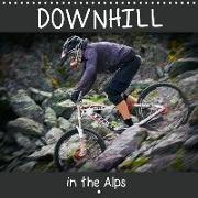Downhill in the Alps (Wall Calendar 2019 300 × 300 mm Square)