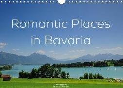 Romantic Places In Bavaria (Wall Calendar 2019 DIN A4 Landscape)