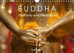 BUDDHA - Harmony and Meditation (Wall Calendar 2019 DIN A4 Landscape)