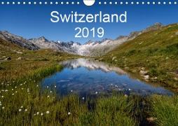 Switzerland Mountainscapes 2019 (Wall Calendar 2019 DIN A4 Landscape)