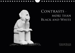Contrasts - more than Black and White (Wall Calendar 2019 DIN A4 Landscape)