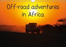 Off-road adventures in Africa (Wall Calendar 2019 DIN A4 Landscape)