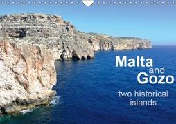 Malta and Gozo two historical islands (Wall Calendar 2019 DIN A4 Landscape)