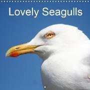 Lovely Seagulls (Wall Calendar 2019 300 × 300 mm Square)