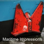 Maritime Impressions (Wall Calendar 2019 300 × 300 mm Square)