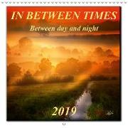 In between times - between day and night (Wall Calendar 2019 300 × 300 mm Square)